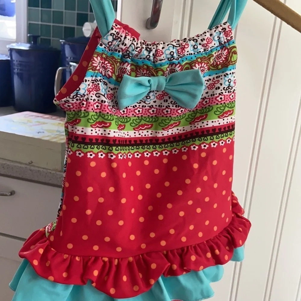 Floatimini Swim Suit Toddler Girl Size 2 - Picture 2 of 11